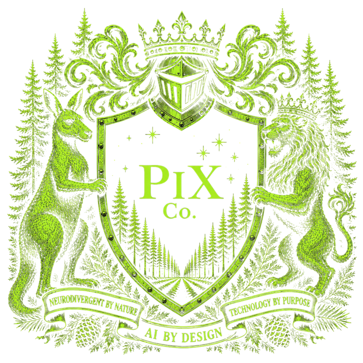 PiX Co coat of arms